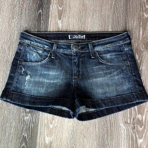 Hudson - Cuffed Denim Shorts - Size 28 - EUC